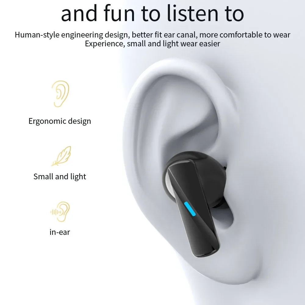 Ariettie Mate 50 Bluetooth Earbuds – Wireless HiFi Sound & Touch Control