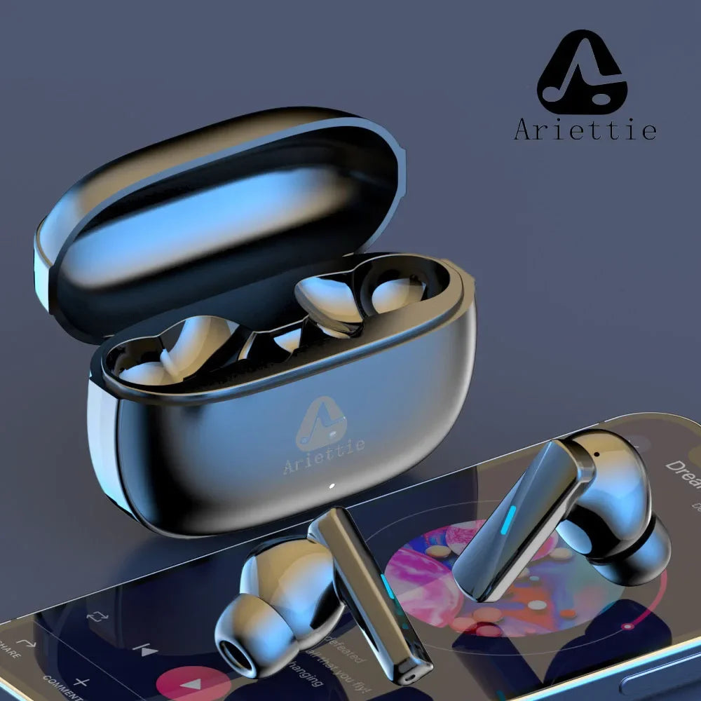 Ariettie Mate 50 Bluetooth Earbuds – Wireless HiFi Sound & Touch Control