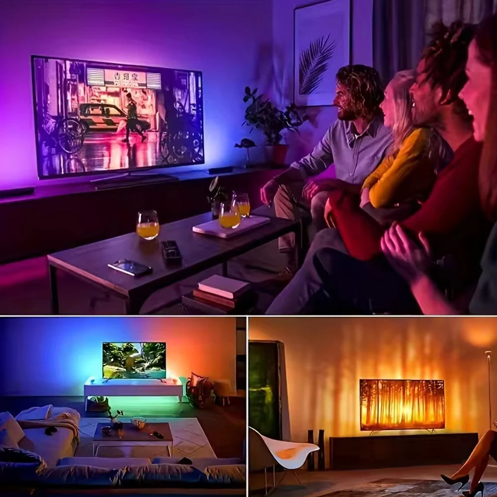 Brangdy LED Strip Lights – Bluetooth-Controlled RGB Lights for TV & Room Décor