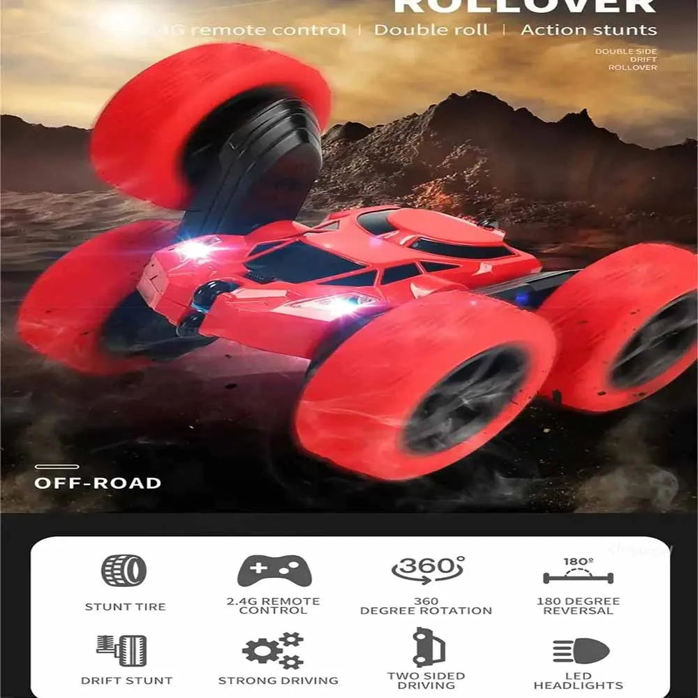 360° Stunt RC Car – Off-Road Remote Control Drift Car