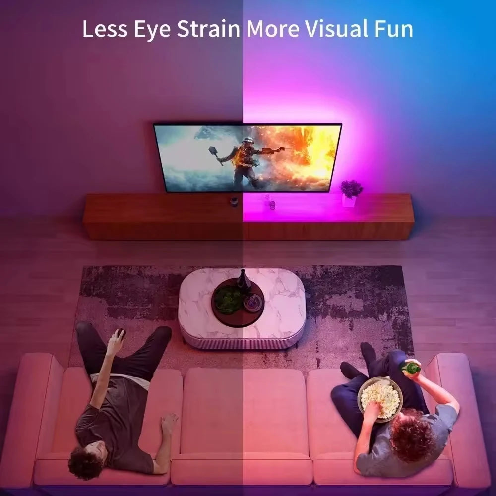 Brangdy LED Strip Lights – Bluetooth-Controlled RGB Lights for TV & Room Décor